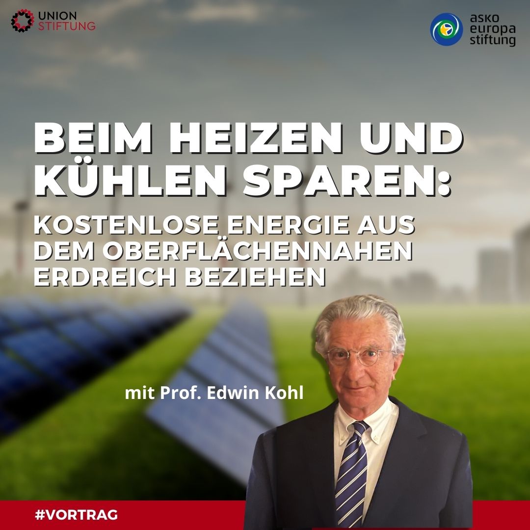 Beim Heizen und Kühlen sparen: Kostenlose Energie aus dem oberflächennahen Erdreich beziehen
