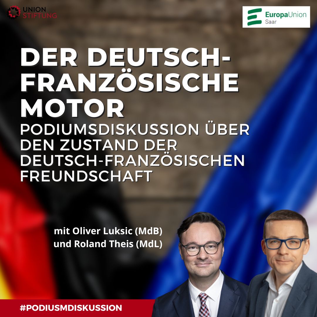 Der Deutsch-Französischer Motor / Le couple franco-allemand: Podiumsdiskussion über den Zustand der deutsch-französische Freundschaft