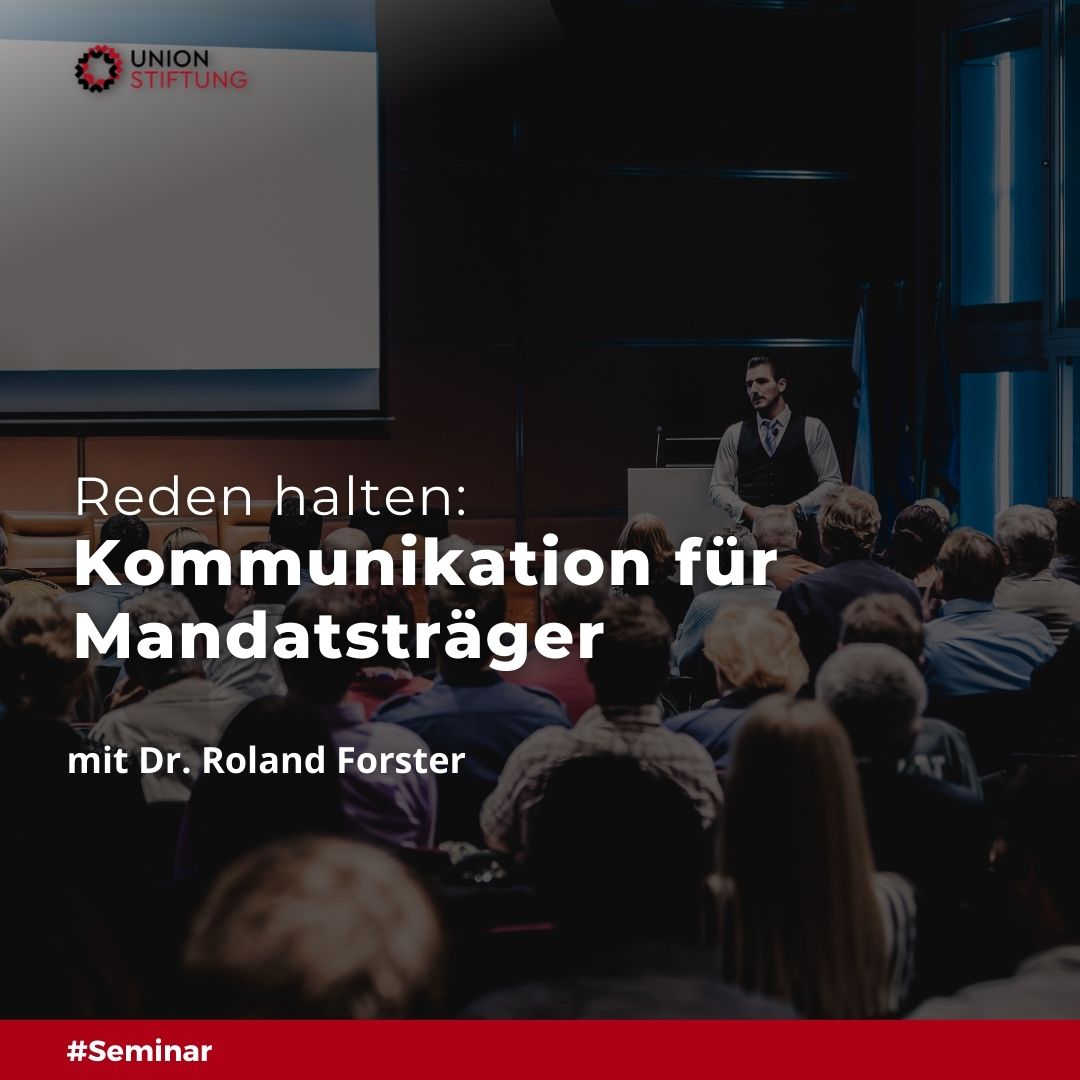 Kommunikation für Mandatsträger I: Reden halten