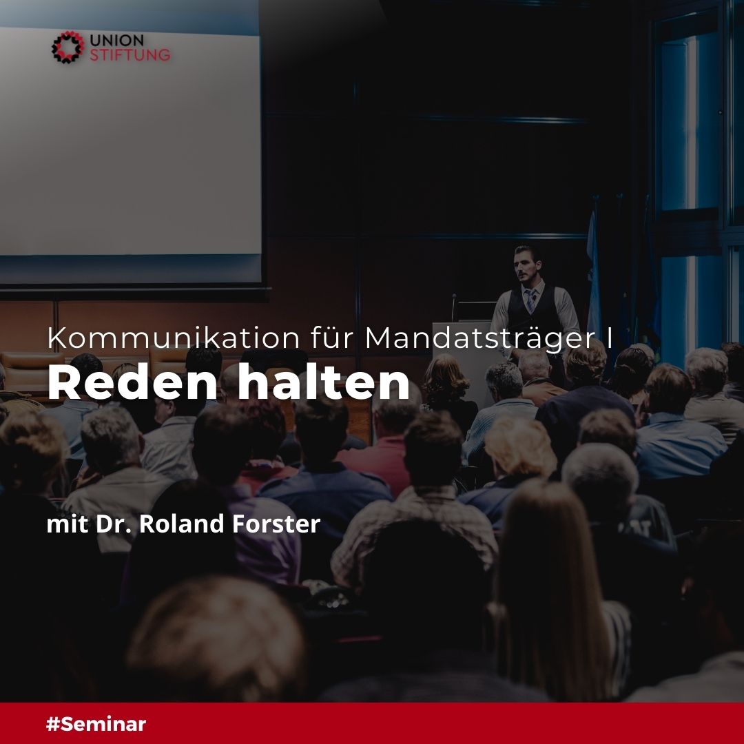 Kommunikation für Mandatsträger I: Reden halten
