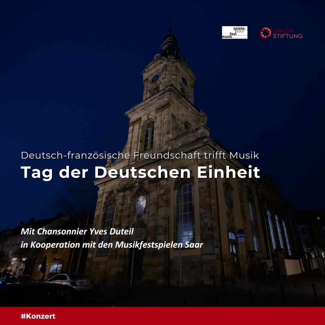 Begegnung mit Musik - deutsch-französische Freundschaft beim Tag der Deutschen Einheit