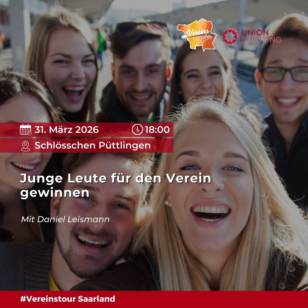 Junge Leute für Ihren Verein gewinnen