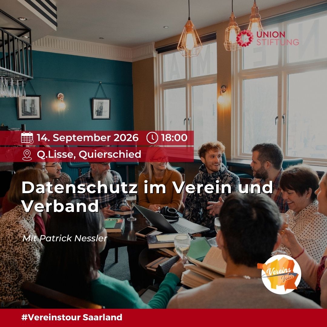 Datenschutz im Verein und Verband