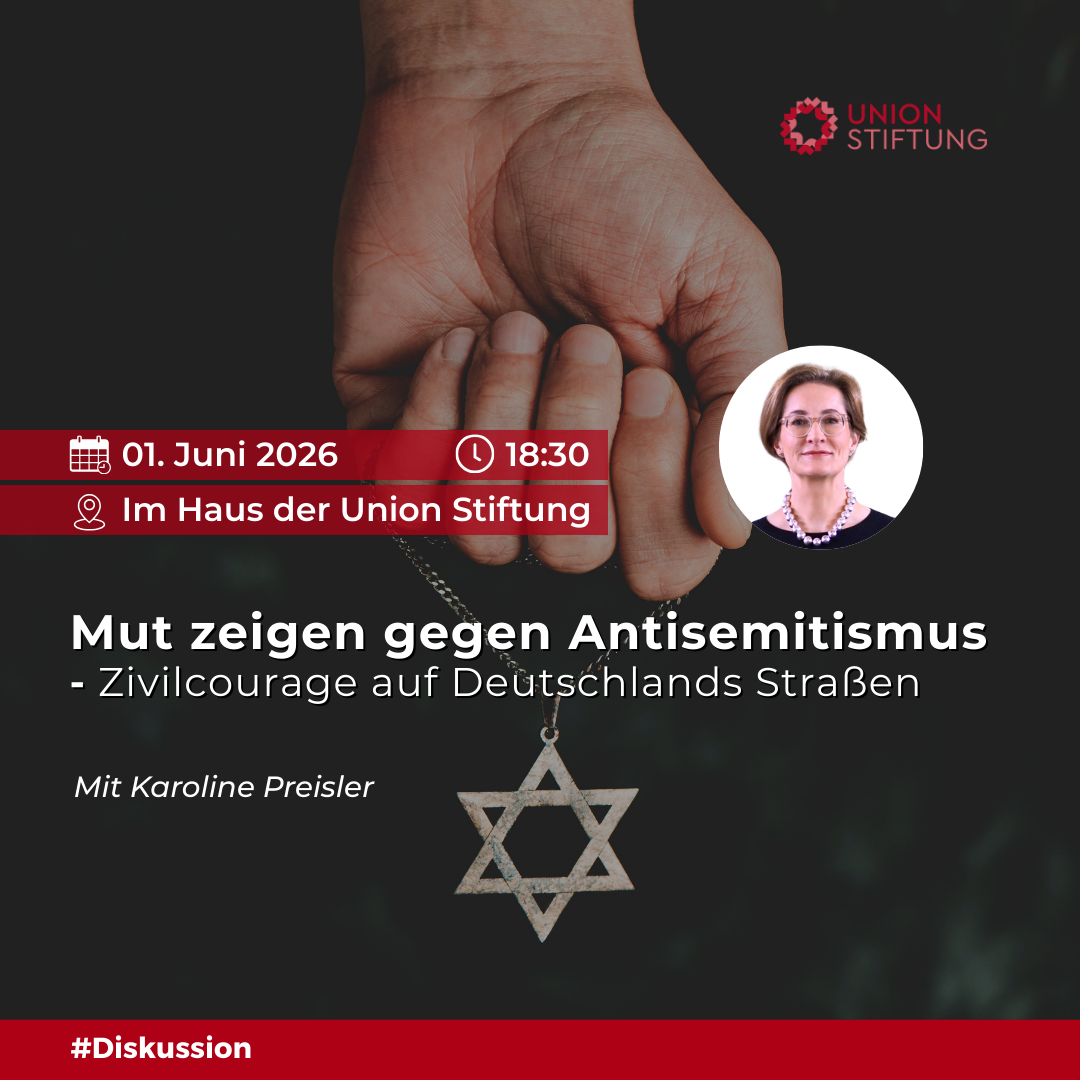Mut zeigen gegen Antisemitismus – Zivilcourage auf Deutschlands Straßen mit Karoline Preisler