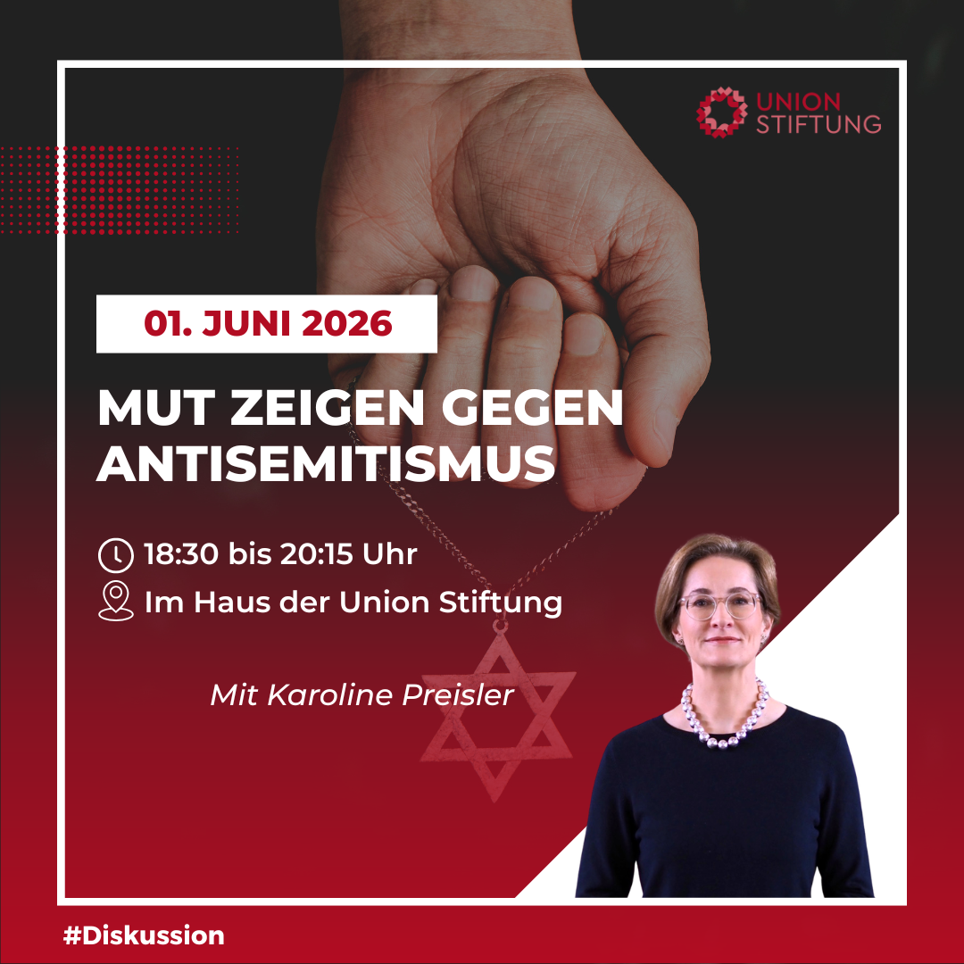 Mut zeigen gegen Antisemitismus – Zivilcourage auf Deutschlands Straßen mit Karoline Preisler