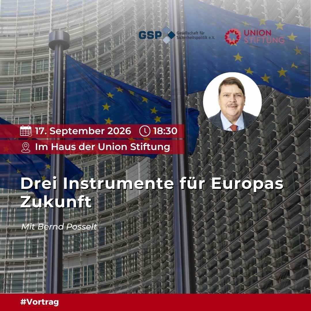 „Drei Instrumente für Europas Zukunft“ – Vortrag mit Bernd Posselt