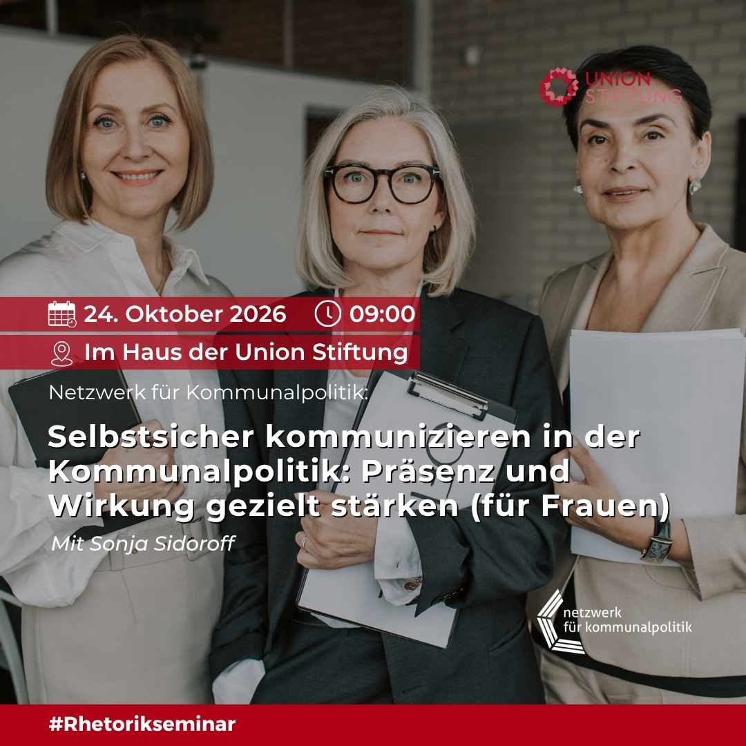 Selbstsicher kommunizieren in der Kommunalpolitik: Präsenz und Wirkung gezielt stärken (für Frauen)