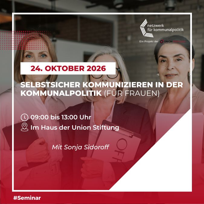 Selbstsicher kommunizieren in der Kommunalpolitik: Präsenz und Wirkung gezielt stärken (für Frauen)