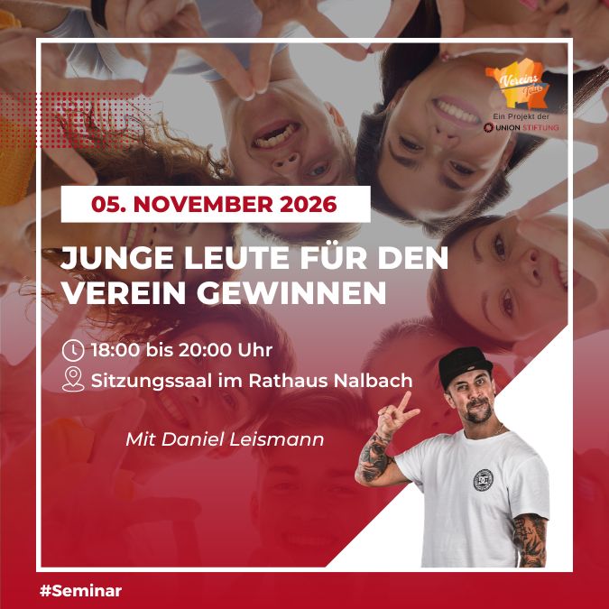 Junge Menschen für den Verein gewinnen - Nalbach