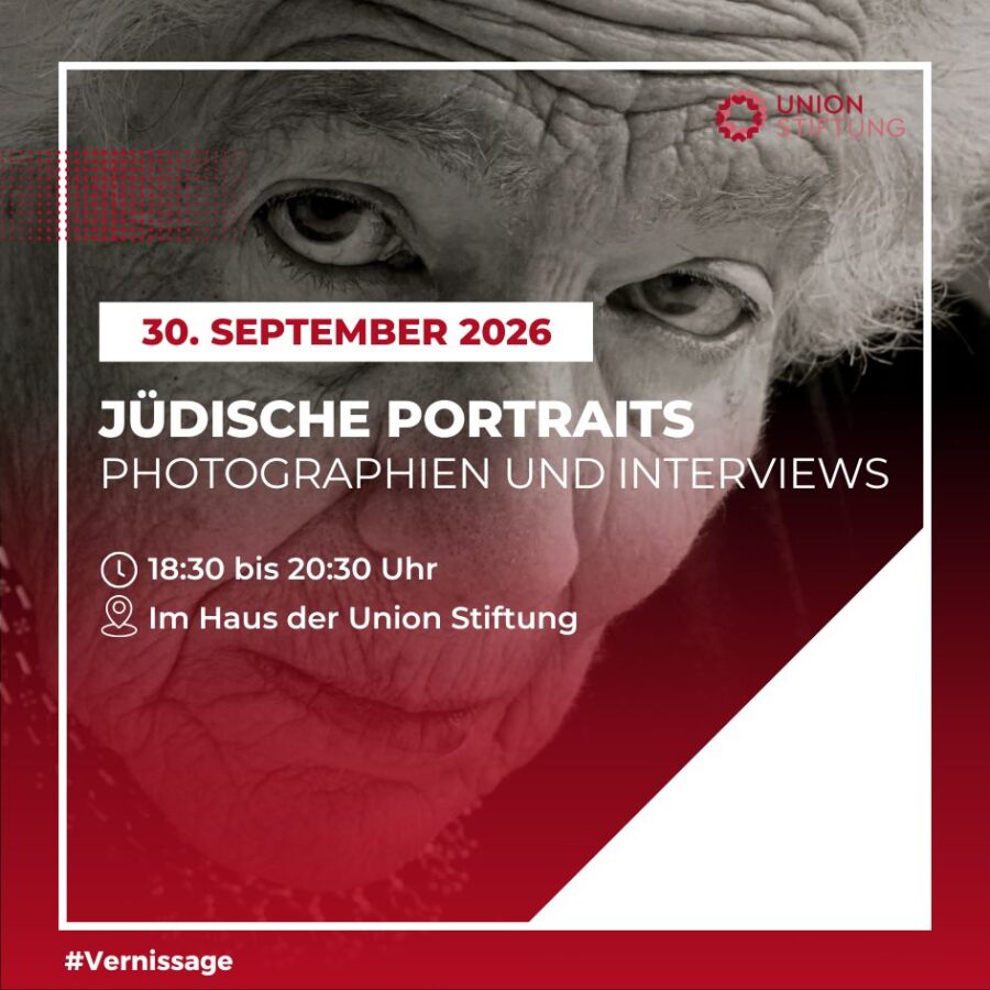 Ausstellung „Jüdische Portraits“: Vernissage mit Fotografien und Zeitzeugnissen