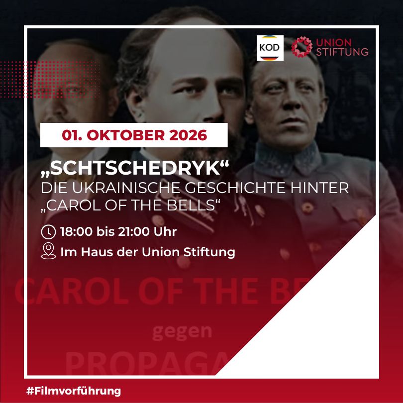 Filmvorführung: „Schtschedryk“ – Die ukrainische Geschichte hinter „Carol of the Bells“