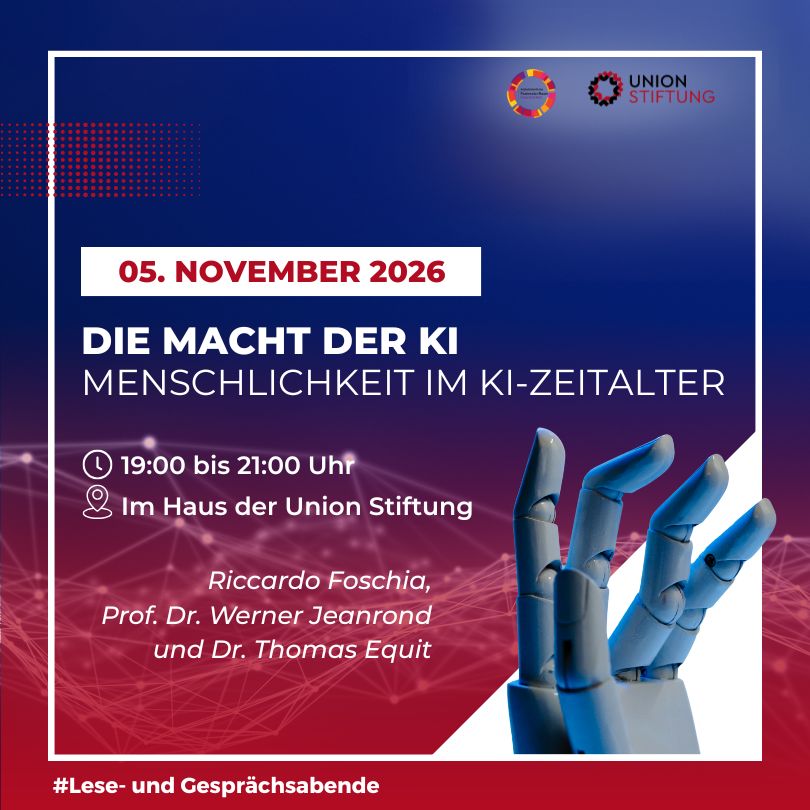 „Die Macht der KI“ - Menschlichkeit im KI-Zeitalter